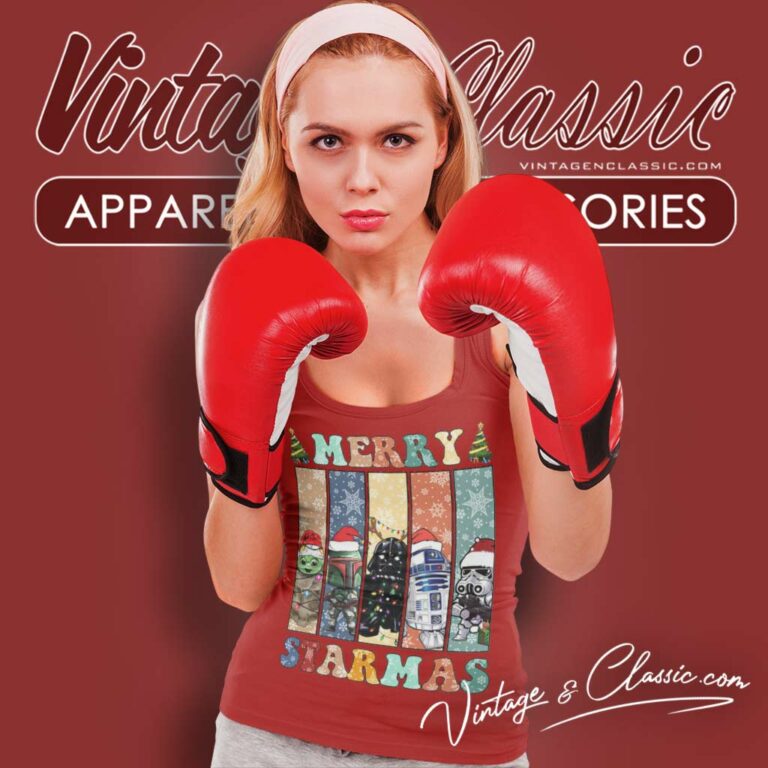 Star Wars Merry Christmas Starmas Tank Top Racerback 1 Star Wars Merry Christmas Starmas Tank Top Racerback 1