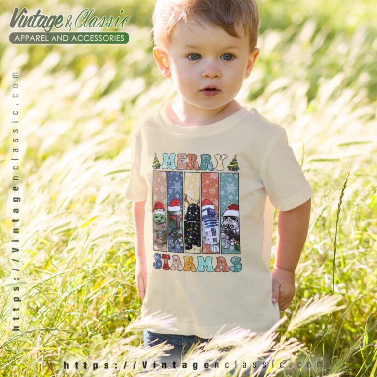 Star Wars Merry Christmas Starmas kids tshirt 1 Star Wars Merry Christmas Starmas kids tshirt 1
