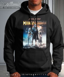 Star Wars Movies Mandalorian poster Hoodie