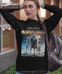 Star Wars Movies Mandalorian poster Sweatshirt