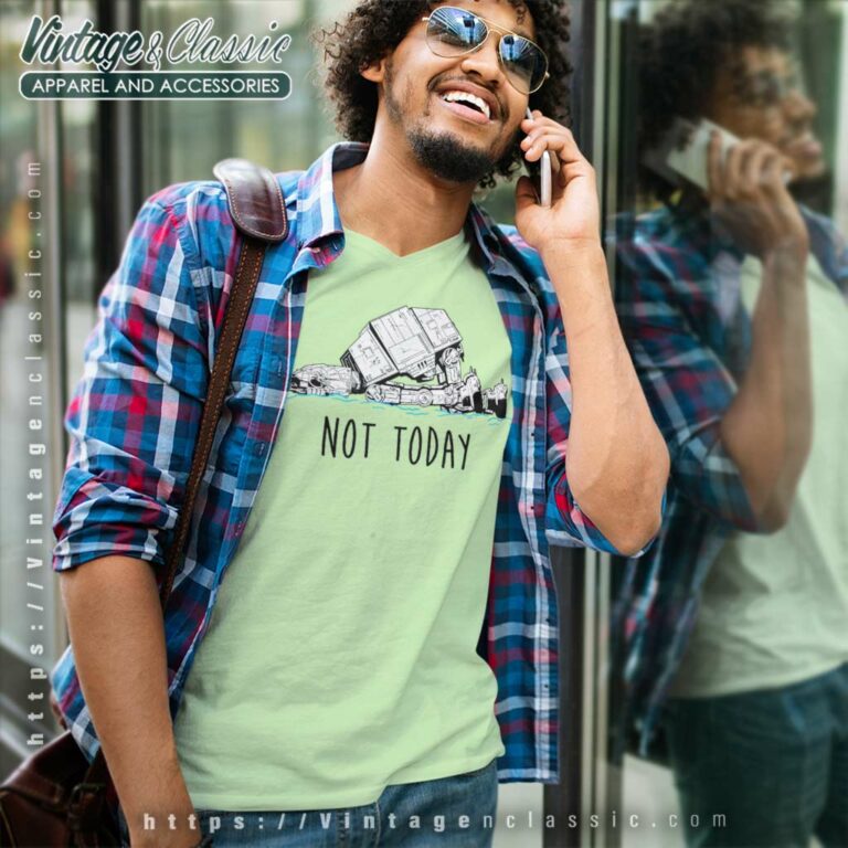 Star Wars Not Today V Neck TShirt Star Wars Not Today V Neck TShirt