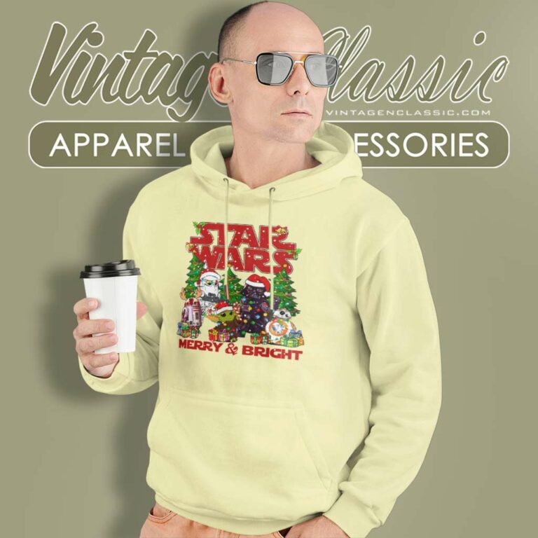Star Wars Santa Christmas Tree Hoodie Star Wars Santa Christmas Tree Hoodie
