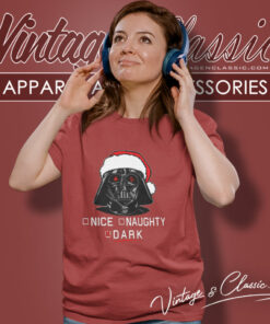Star Wars Santa Darth Vader Christmas Women T Shirt