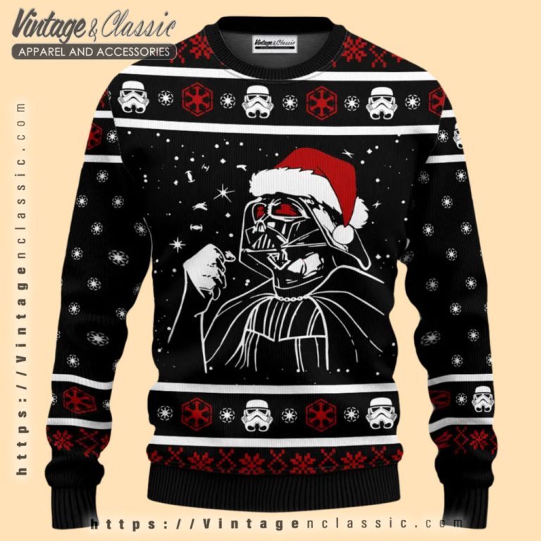 Star Wars Santa Vader Ugly Christmas Sweater Ugly Christmas Sweater Star Wars Santa Vader Ugly Christmas Sweater Ugly Christmas Sweater