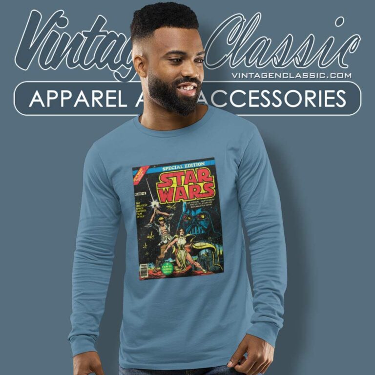Star Wars Special Edition Comic Shirt Long Sleeve Tee Star Wars Special Edition Comic Shirt Long Sleeve Tee