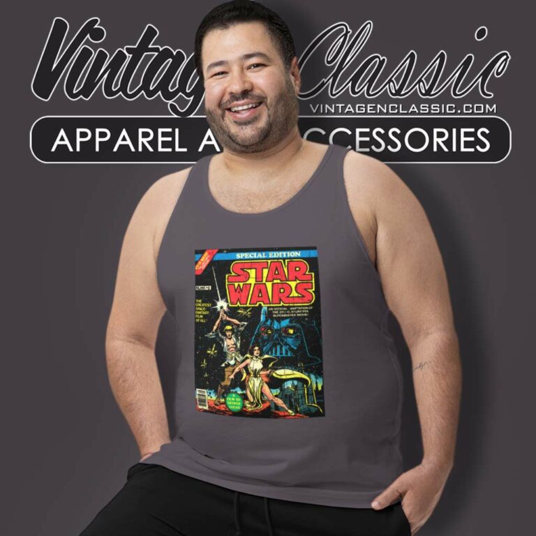 Star Wars Special Edition Comic Shirt Tank Top Racerback Star Wars Special Edition Comic Shirt Tank Top Racerback