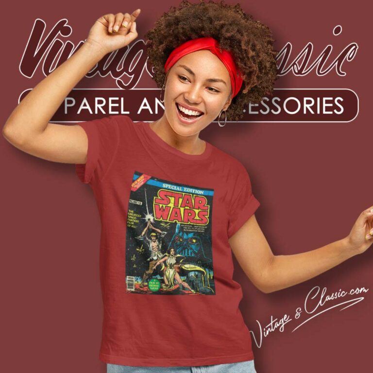 Star Wars Special Edition Comic Shirt Women TShirt Star Wars Special Edition Comic Shirt Women TShirt