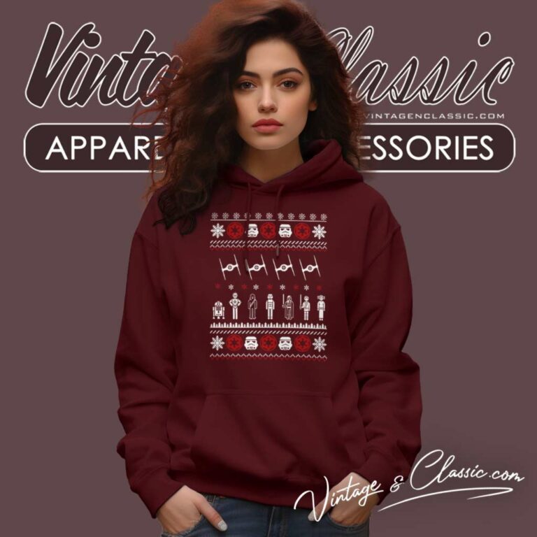 Star Wars Squad Merry Christmas Hoodie Star Wars Squad Merry Christmas Hoodie