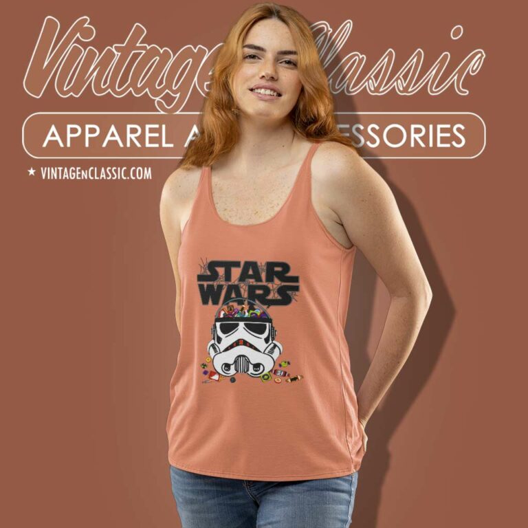 Star Wars Stormtrooper Basket Shirt Tank Top Racerback Star Wars Stormtrooper Basket Shirt Tank Top Racerback