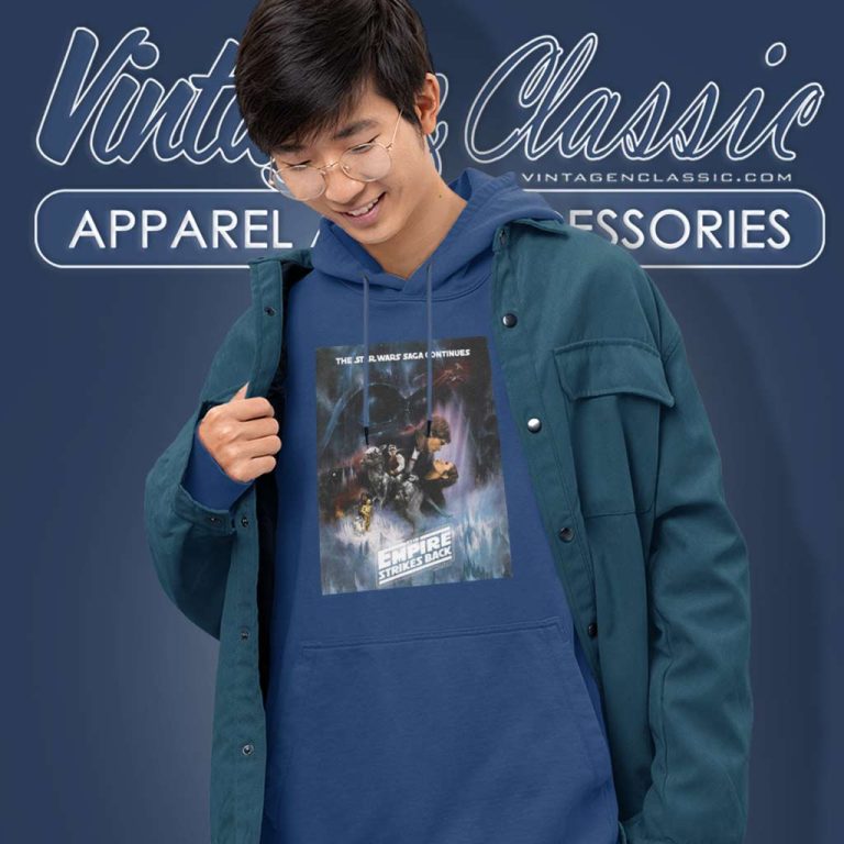 Star Wars The Empire Strikes Back Poster Hoodie Star Wars The Empire Strikes Back Poster Hoodie