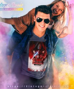 Star Wars The Last Jedi Movie Poster V Neck TShirt