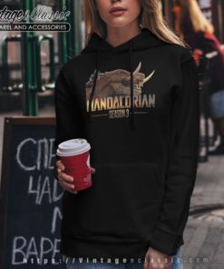 Star Wars The Mandalorian Season 3 Logo Hoodie