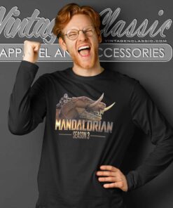 Star Wars The Mandalorian Season 3 Logo Long Sleeve Tee