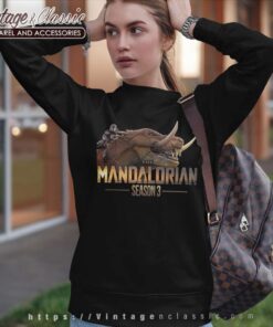 Star Wars The Mandalorian Season 3 Logo Sweatshirt