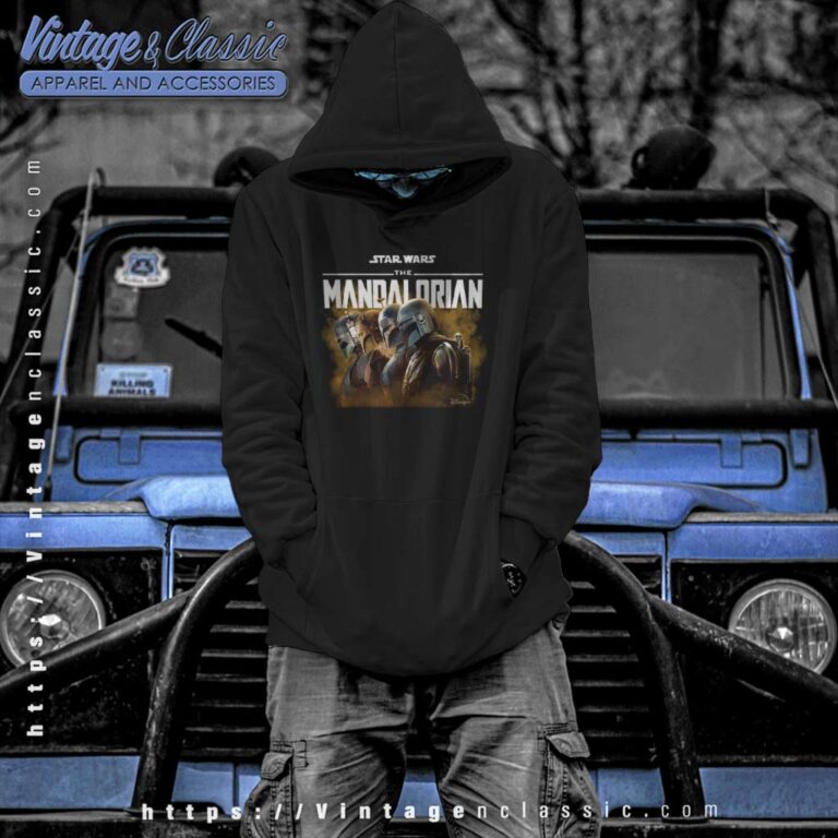 Star Wars The Mandalorian Season 3 New Poster Hoodie Star Wars The Mandalorian Season 3 New Poster Hoodie