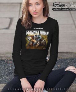 Star Wars The Mandalorian Season 3 New Poster Long Sleeve Tee