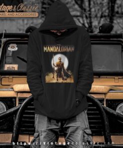 Star Wars The Mandalorian Series Poster Hoodie