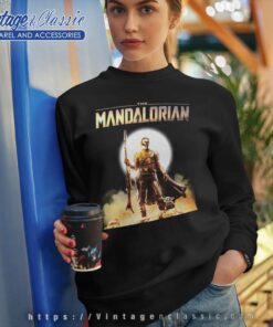 Star Wars The Mandalorian Series Poster Sweatshirt