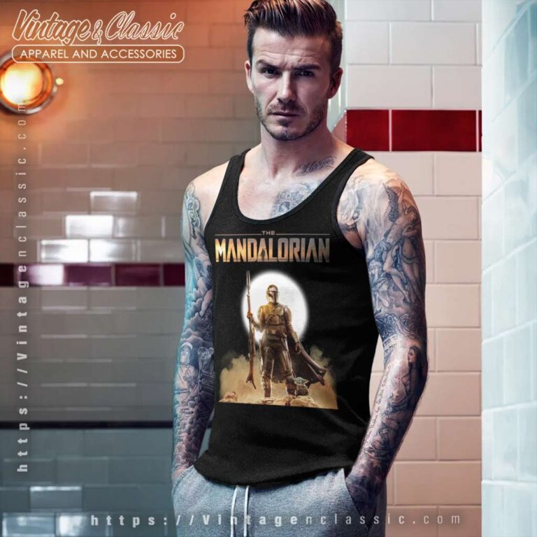 Star Wars The Mandalorian Series Poster Tank Top Racerback Star Wars The Mandalorian Series Poster Tank Top Racerback
