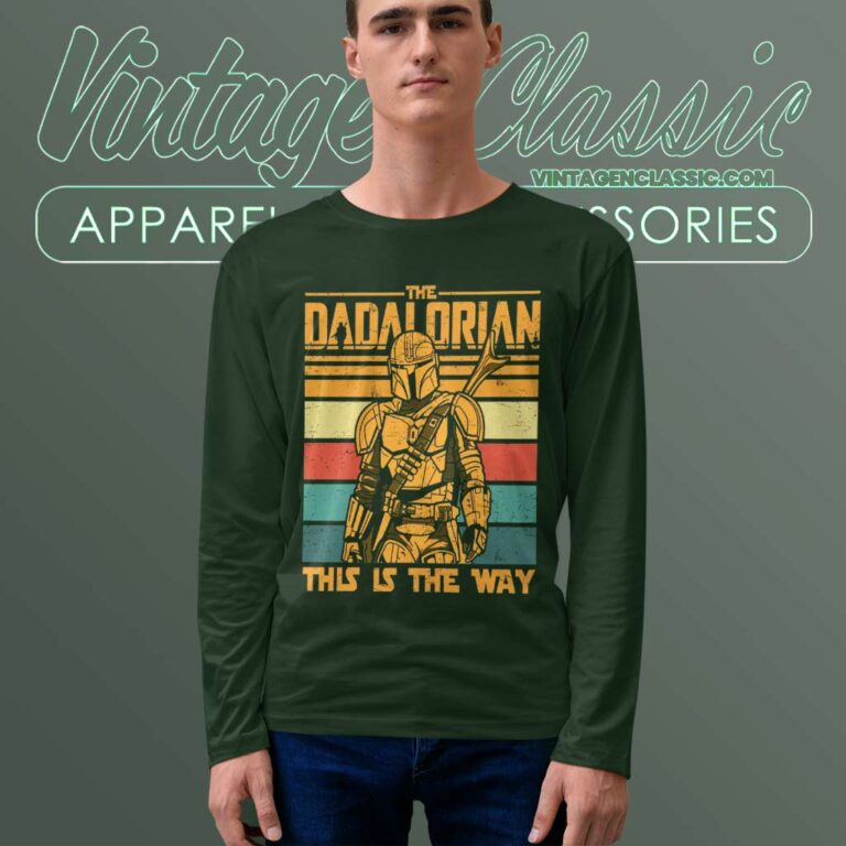 Star Wars This Is The Way Dadalorian Longsleeves Star Wars This Is The Way Dadalorian Longsleeves