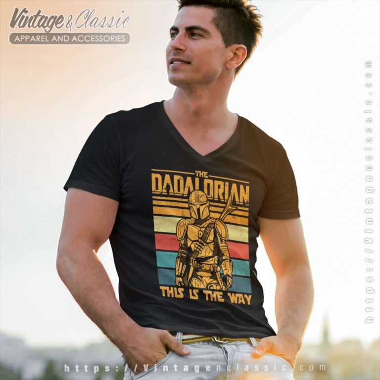 Star Wars This Is The Way Dadalorian Vneck Star Wars This Is The Way Dadalorian Vneck