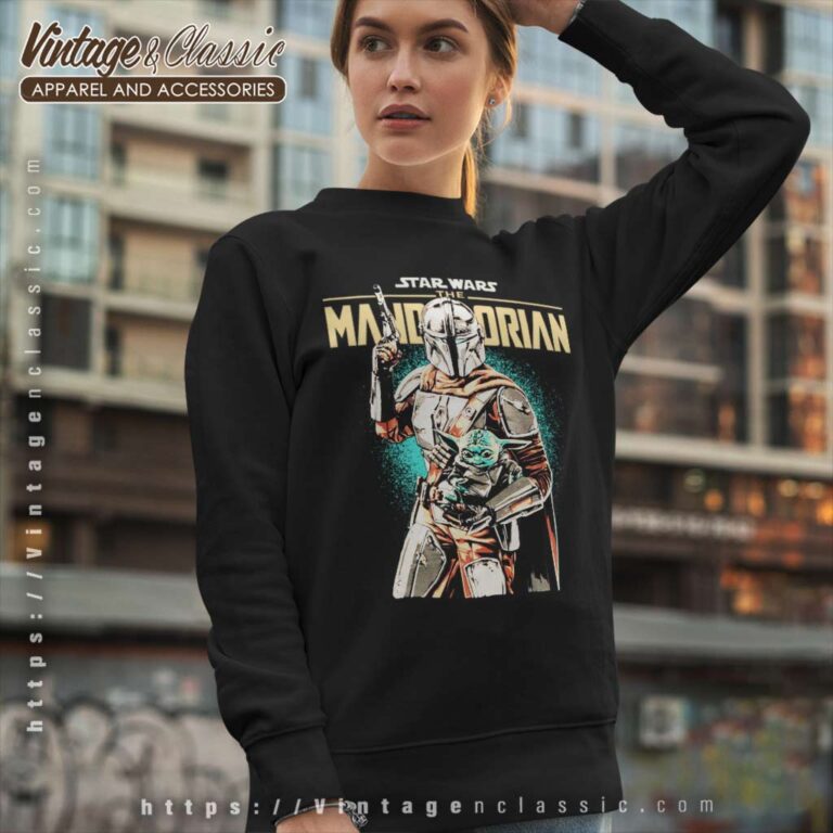 Star Wars Universe The Mandalorian Graphic Sweatshirt Star Wars Universe The Mandalorian Graphic Sweatshirt