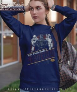 Star Wars X Nfl Dark Side Team San Francisco 49ers Sweatshirt