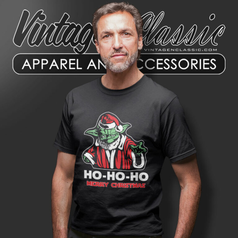 Star Wars Yoda Ho Ho Ho Merry Christmas T Shirt Star Wars Yoda Ho Ho Ho Merry Christmas T Shirt