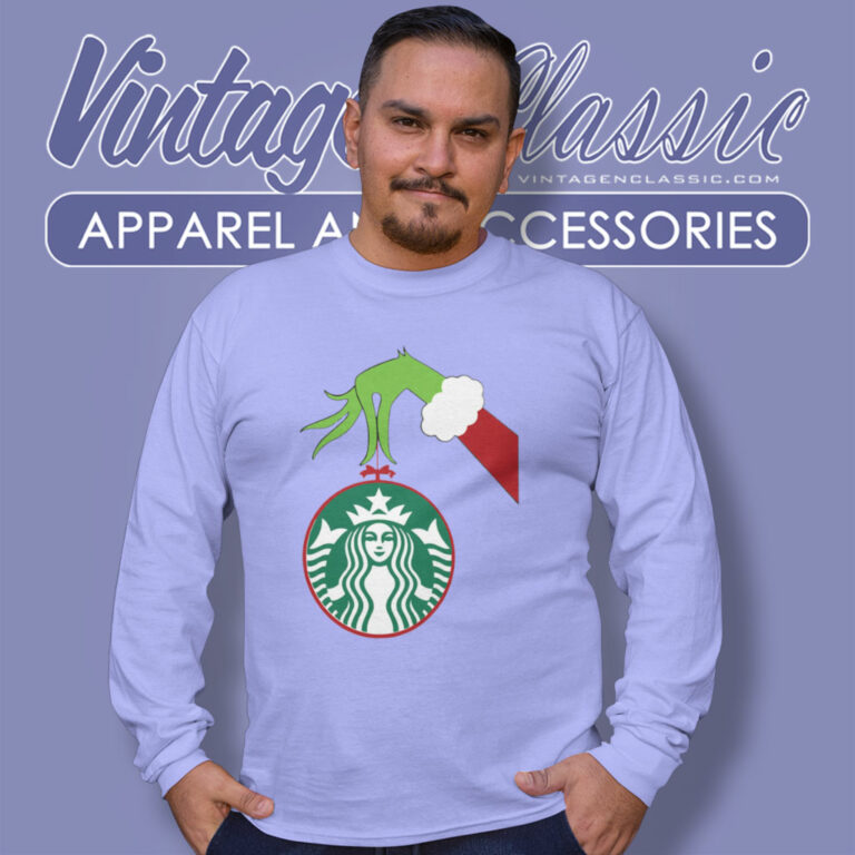 Starbucks Grinch Christmas Long Sleeve Tee Starbucks Grinch Christmas Long Sleeve Tee