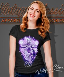 Starry Sky Of Wrath Mewtwo Women T Shirt