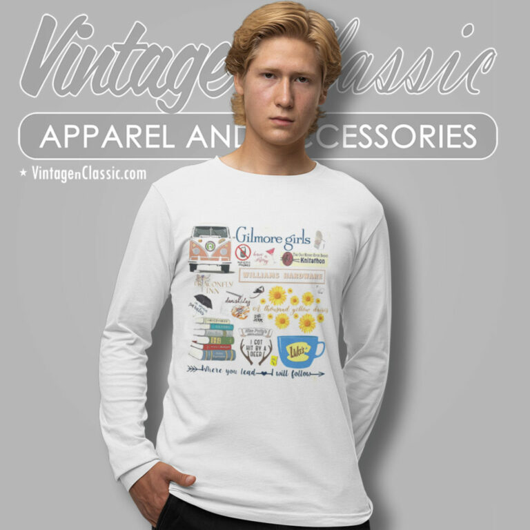 Stars Hollow Shirt Gilmore Girls Lukes Coffee Long Sleeve Tee Stars Hollow Shirt Gilmore Girls Lukes Coffee Long Sleeve Tee