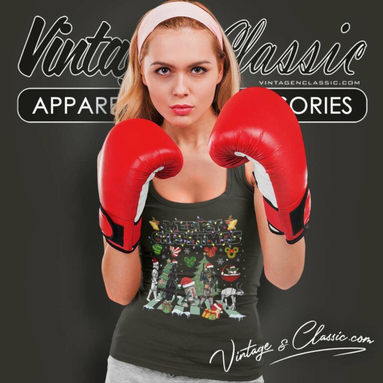 Stars Wars Christmas Light Tank Top Racerback Stars Wars Christmas Light Tank Top Racerback