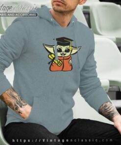 Starwars Baby Yoda Graduation Hoodie