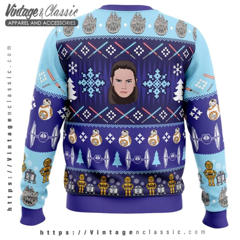 Starwars The Rise Skywalker Ugly Christmas Sweater back Ugly Sweater Starwars The Rise Skywalker Ugly Christmas Sweater back Ugly Sweater