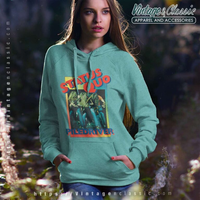 Status Quo Gradient Piledriver Hoodie Status Quo Gradient Piledriver Hoodie