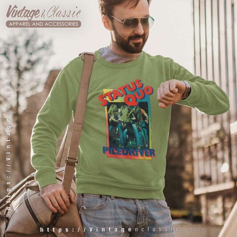 Status Quo Gradient Piledriver Sweatshirt Status Quo Gradient Piledriver Sweatshirt