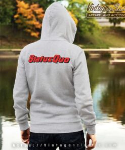 Status Quo Logo Backside Hoodie