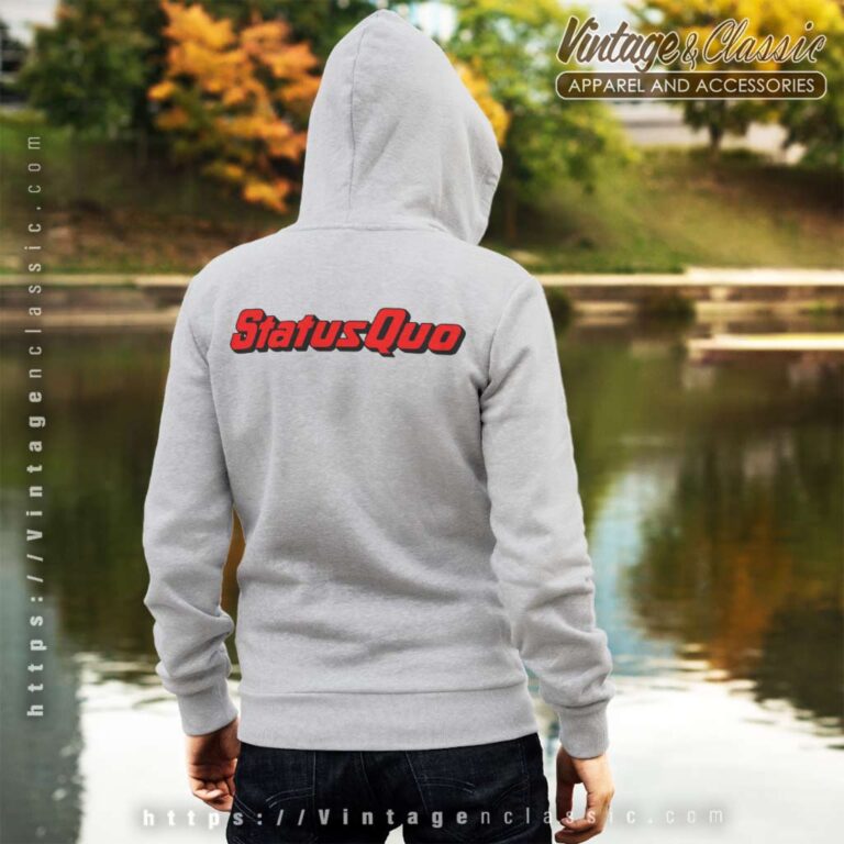Status Quo Logo Backside Hoodie Status Quo Logo Backside Hoodie