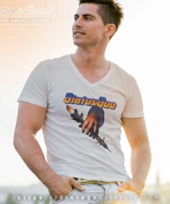 Status Quo Rocket Hand V Neck TShirt