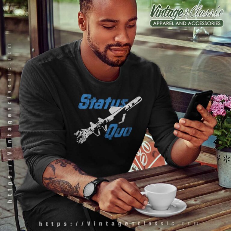 Status Quo Rocket Logo Sweatshirt Status Quo Rocket Logo Sweatshirt