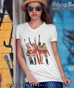 Status Quo Uk Group V Neck TShirt