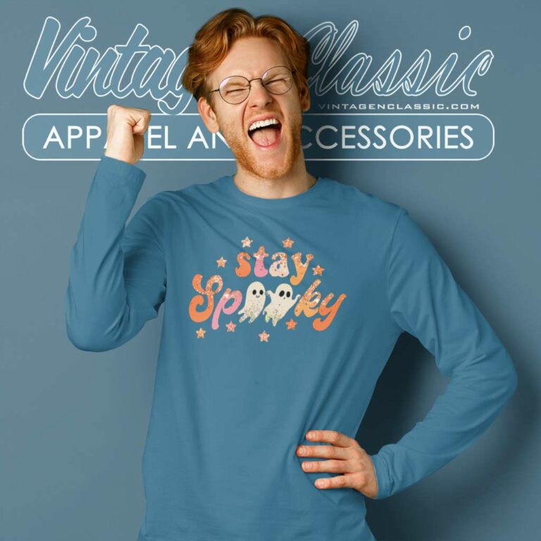 Stay Spooky Basic Halloween Shirt Long Sleeve Tee Stay Spooky Basic Halloween Shirt Long Sleeve Tee