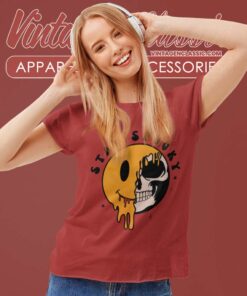Stay Spooky Smiley Halloween Shirt Women TShirt