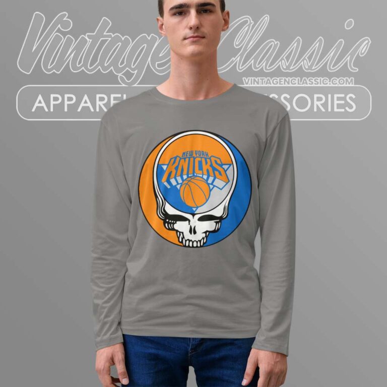 Steal Your Face New York Knicks Long Sleeve Tee Steal Your Face New York Knicks Long Sleeve Tee