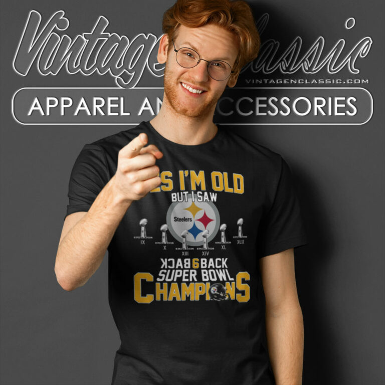 Steelers Back To Back Super Bowl Champions T Shirt Steelers Back To Back Super Bowl Champions T Shirt