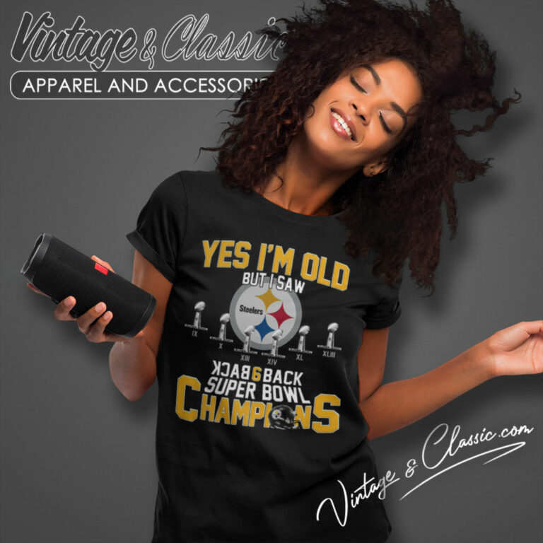 Steelers Back To Back Super Bowl Champions Women T Shirt Steelers Back To Back Super Bowl Champions Women T Shirt