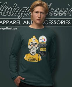 Steelers Jeff Dunham Haters Silence I Keel You Long Sleeve Tee