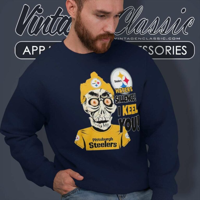 Steelers Jeff Dunham Haters Silence I Keel You Sweatshirt Steelers Jeff Dunham Haters Silence I Keel You Sweatshirt