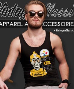 Steelers Jeff Dunham Haters Silence I Keel You Tank Top Racerback