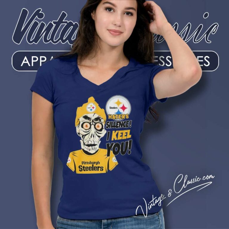 Steelers Jeff Dunham Haters Silence I Keel You V Neck TShirt Steelers Jeff Dunham Haters Silence I Keel You V Neck TShirt